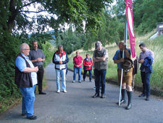 Heimerad Gedenkfeier auf dem Hasunger Berg